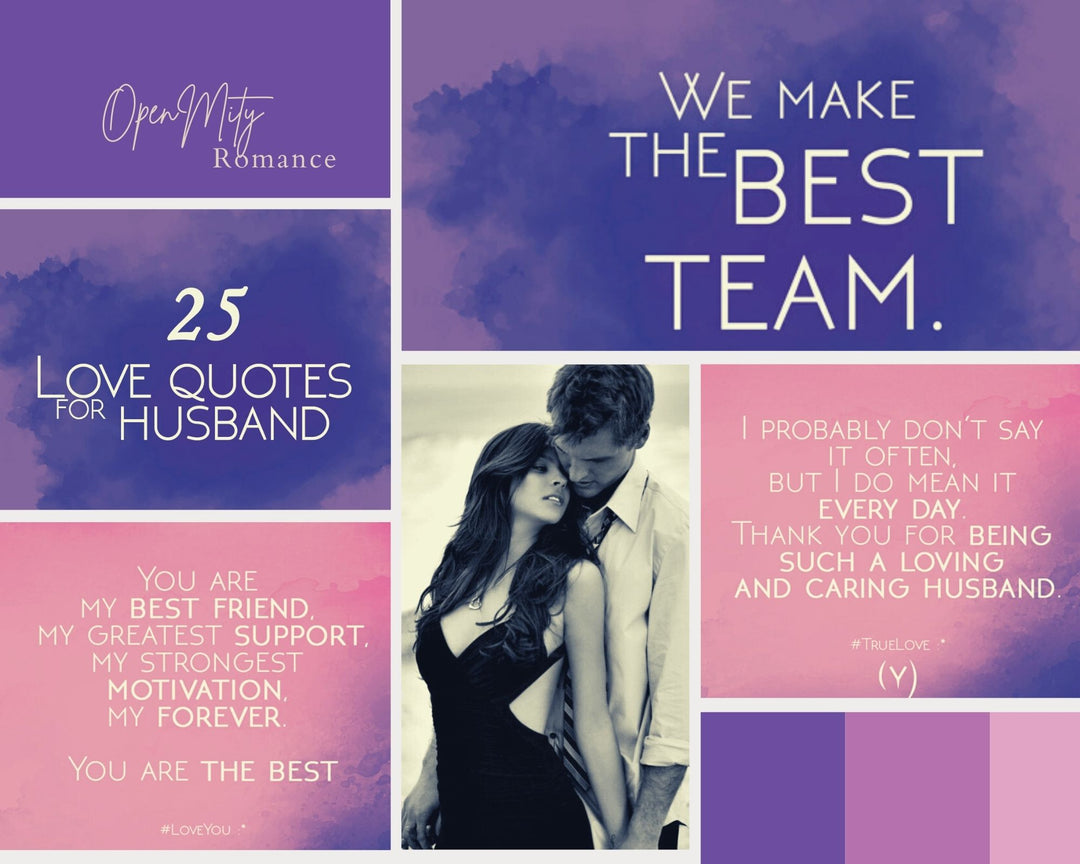 25 Love quotes for husband, proud husband quotes and support husband quotes