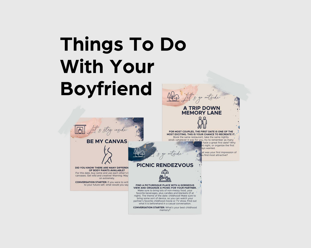 Physical Things to Do With Your Boyfriend