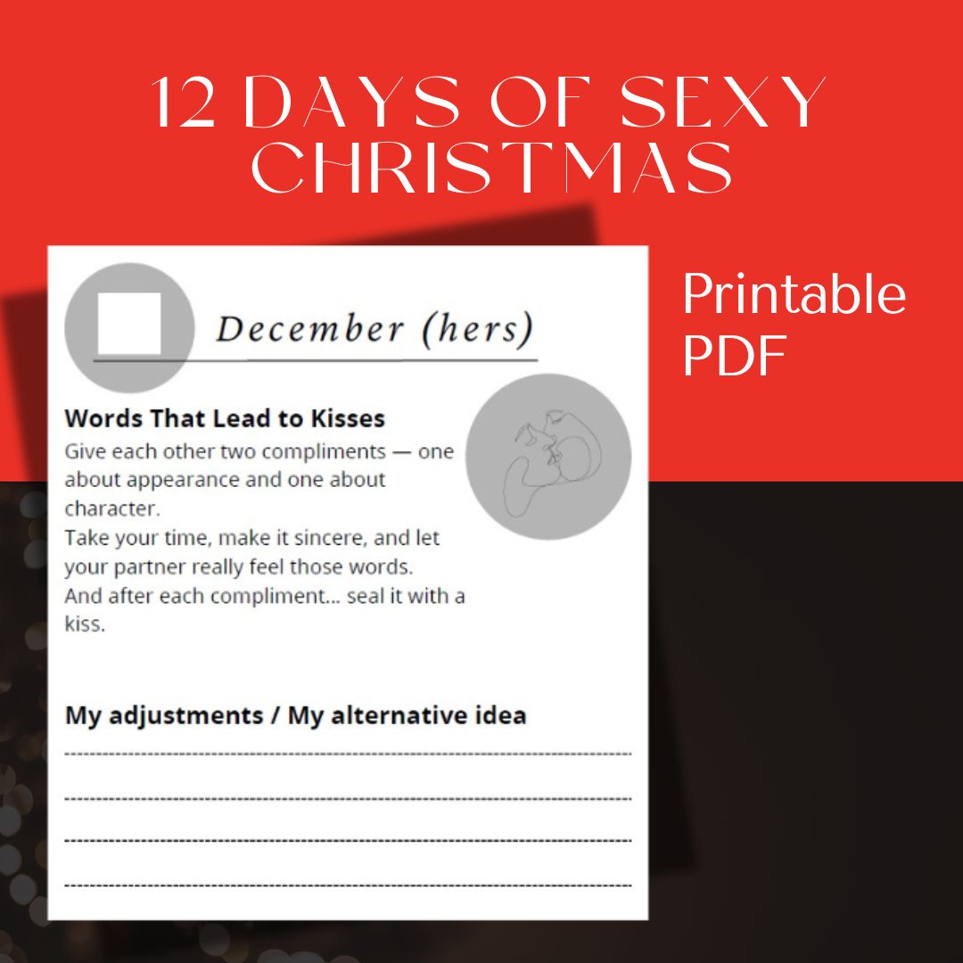 12 days of Christmas fun for couples adults