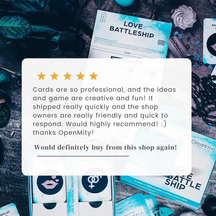 Love Battleship card game for couples review OpenMity