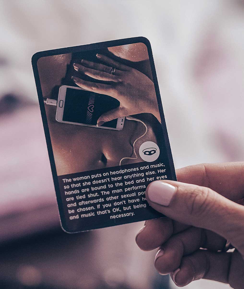 Love Matching game card example OpenMity romance