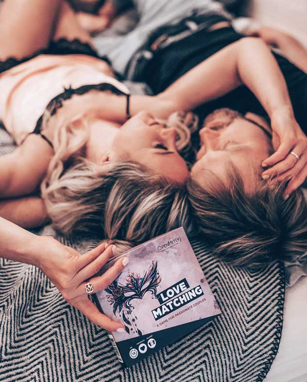 Love matching game for couples OpenMity romance date night box