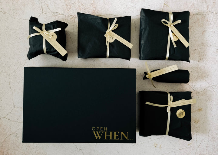 Open When gift box large with a magnet