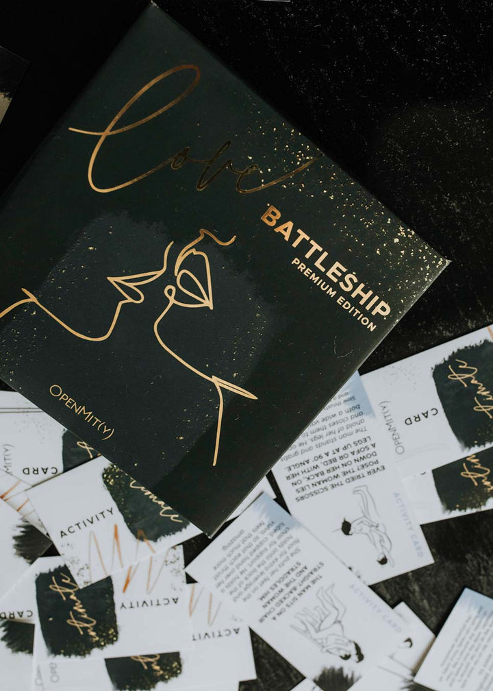 Love Battleship card game for couples