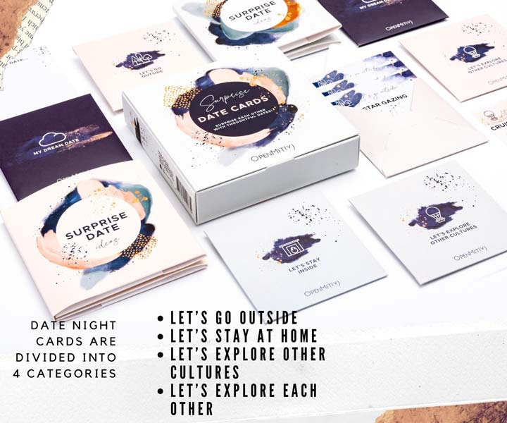 52 Date Ideas - Date Night Cards