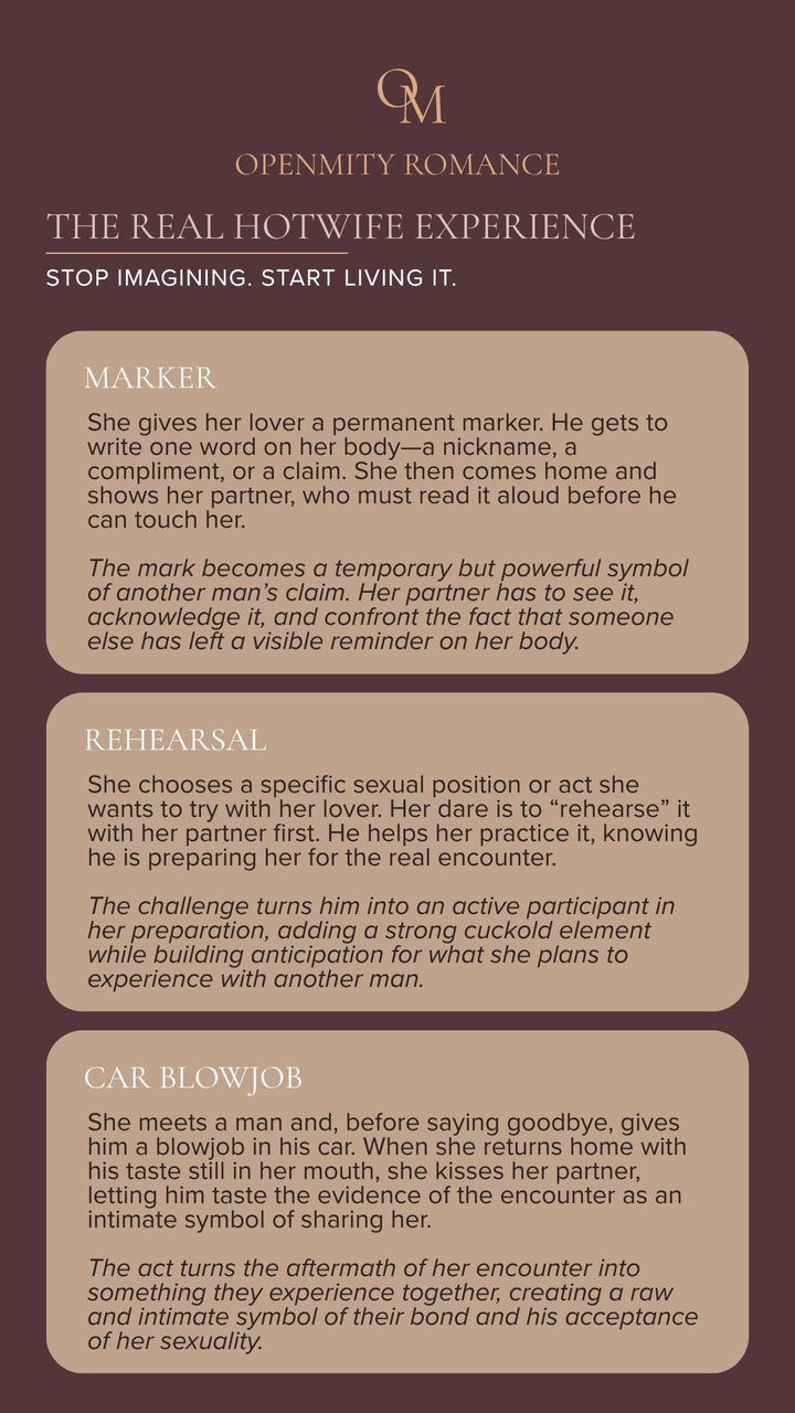 Hotwife Dares for Couples (Prelude + Experience)