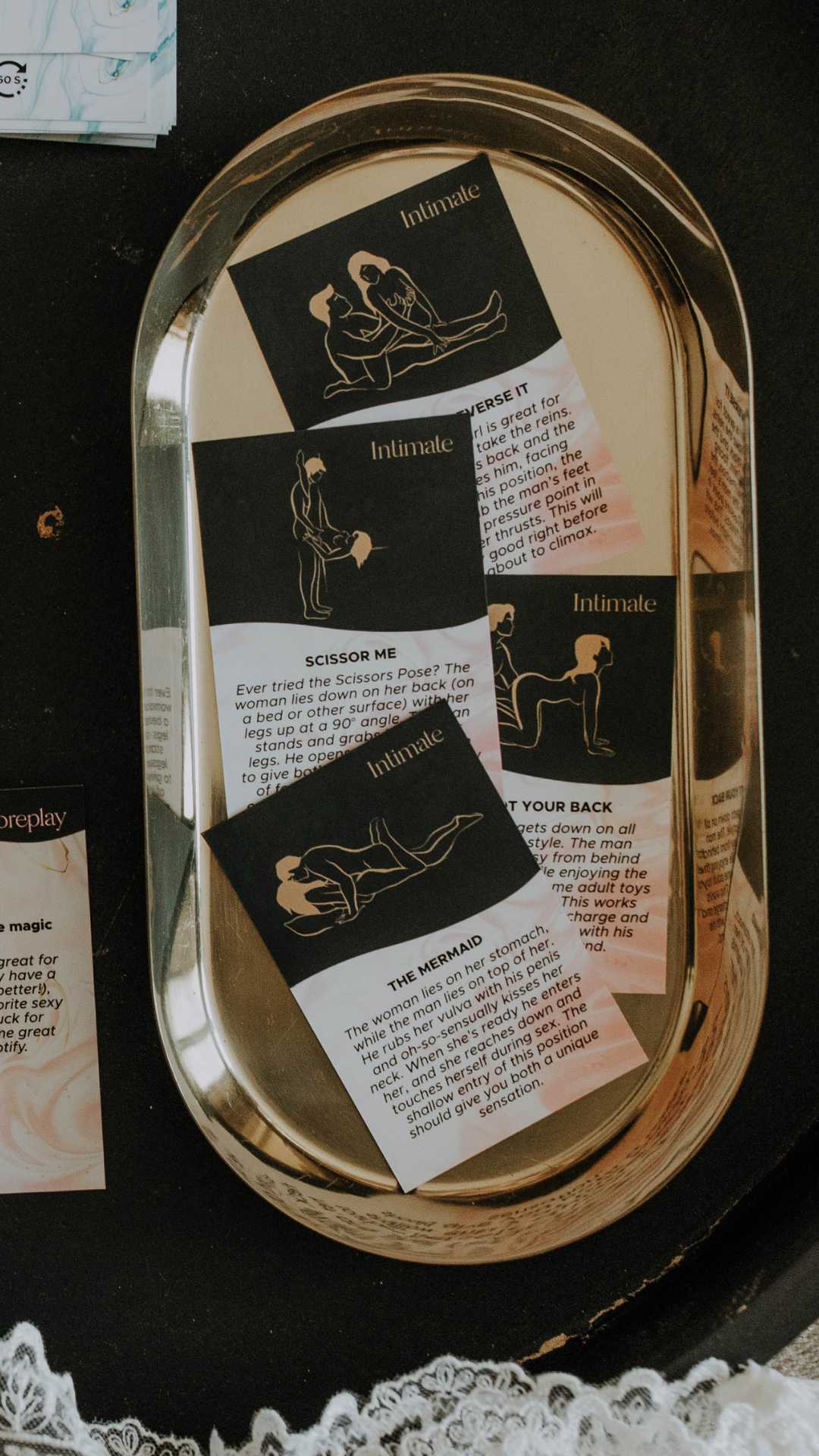 Tic Tac To the Bedroom naughty card deck for couples OpenMity romance