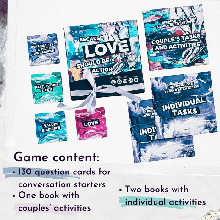 Relationship game - Because Love Should Be an Action