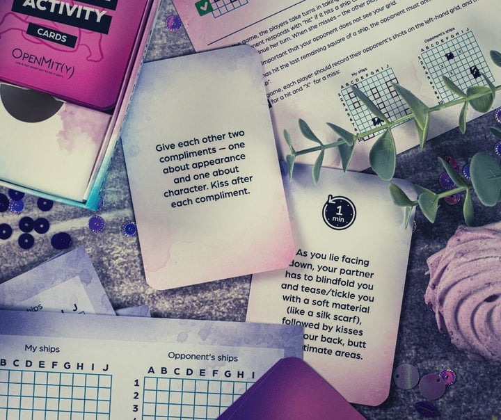 Romantic game for lesbian couples