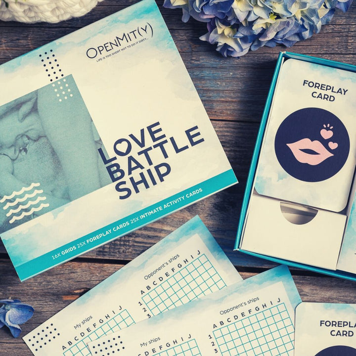 Love Battleship game cards