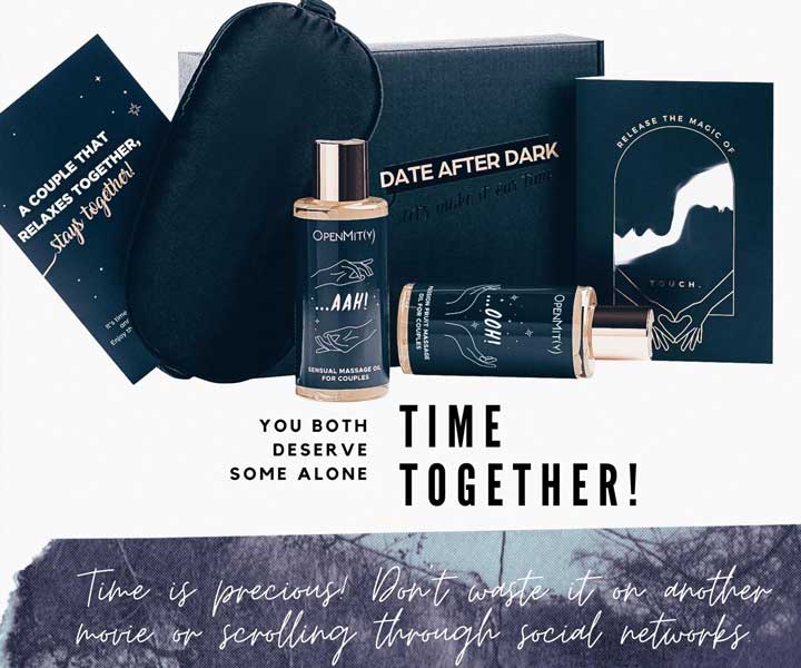 Massage-oils-in-couples massage gift set OpenMity massage gifts for couples