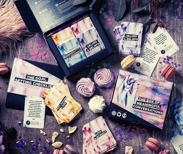 Box of Meaningful Conversation starter for couples