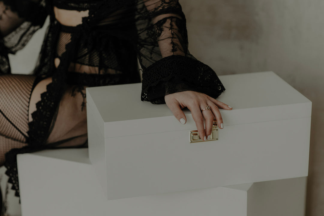 lockable sex toy box